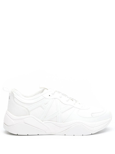  Armani Exchange Side Logo-detail Sneakers - White 