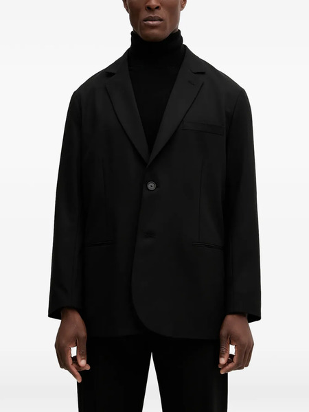  Armani Exchange Single-breasted Blazer - Black 