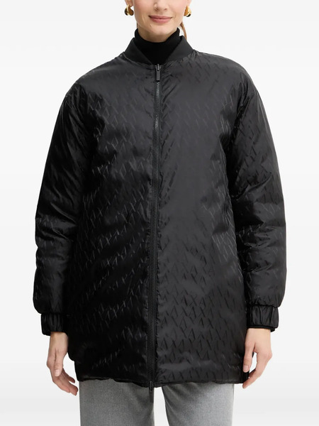  Armani Exchange Zip-fastening Patterned Jacket - Black 