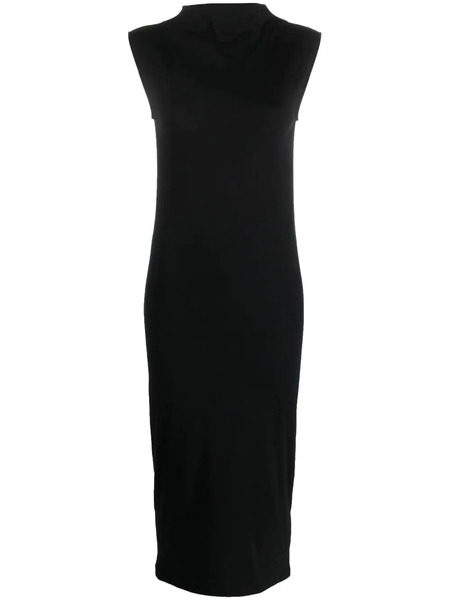  Armarium Fitted Sleeveless Midi Dress - Black 
