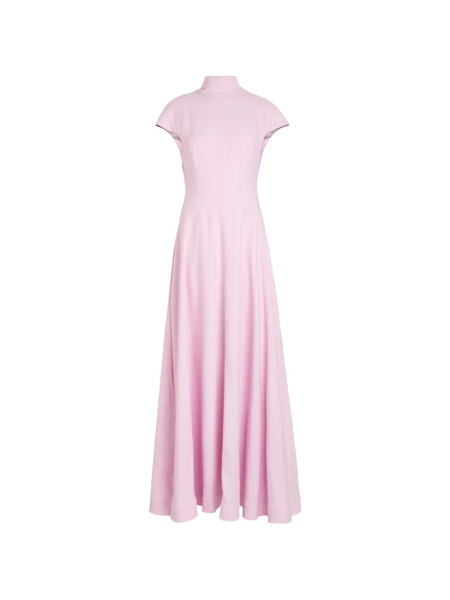  Armarium High-neck Maxi Dress - Pink 