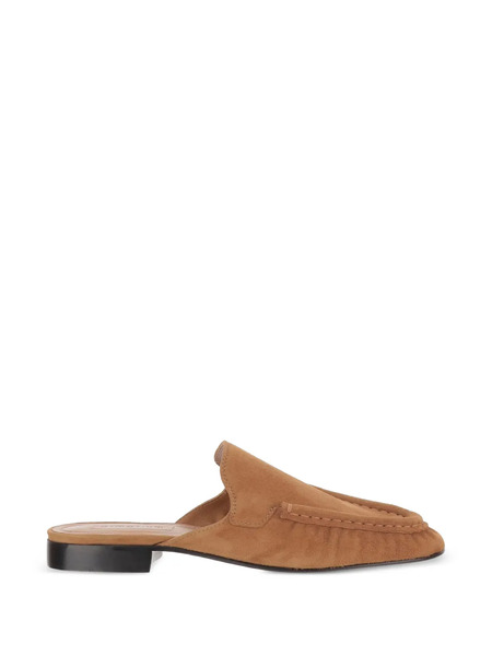  Armarium Leather Flat Mules - Neutrals 