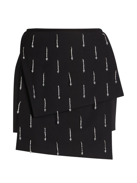  Armarium Mina Crystal-embellished Mini Skirt - Black 
