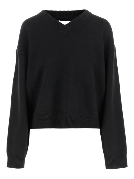  Armarium V-neck Cashmere Sweater - Black 
