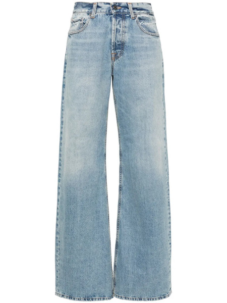  Armarium Wide-leg Jeans - Blue 