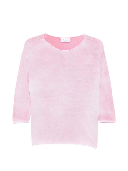  Arovescio Boat-neck T-shirt - Pink 