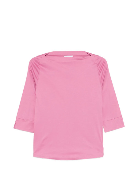  Arovescio Boat-neck T-shirt - Pink 