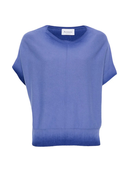  Arovescio Cotton T-shirt - Blue 