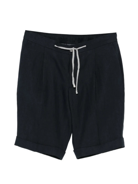  Arte Antwerp Drawstring Pleated Shorts - Blue 