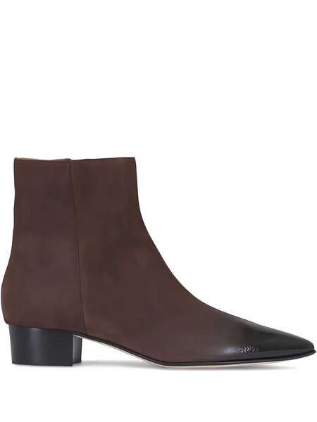  Arteana Brera Pointed-toe Ankle Boots - Brown 