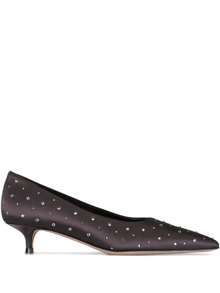  Arteana Sanremo Embellished Pointed-toe Pumps - Brown 