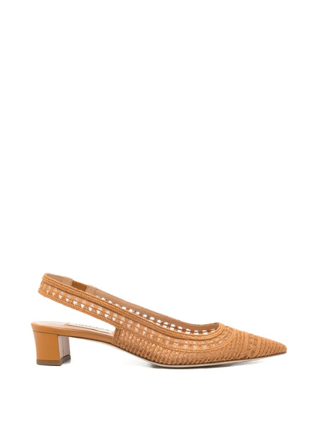  Arteana Trieste Point-toe Slingback Pumps - Neutrals 