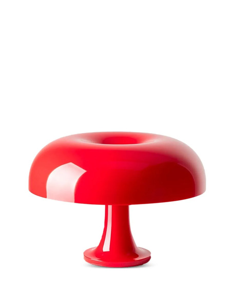  Artemide Glazed-finish Table Lamp - Red 