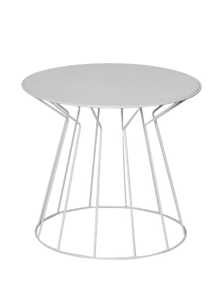  Arti & Mestieri Metal Coffee Table - Bianco 
