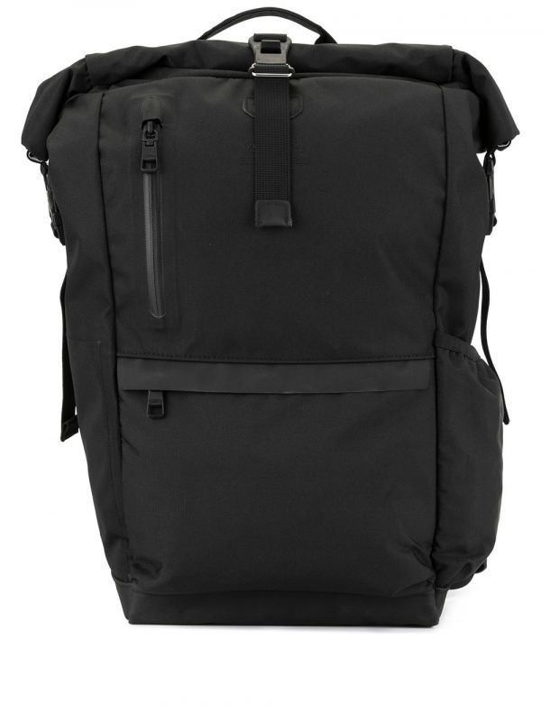  As2ov Roll Top Backpack - Black 