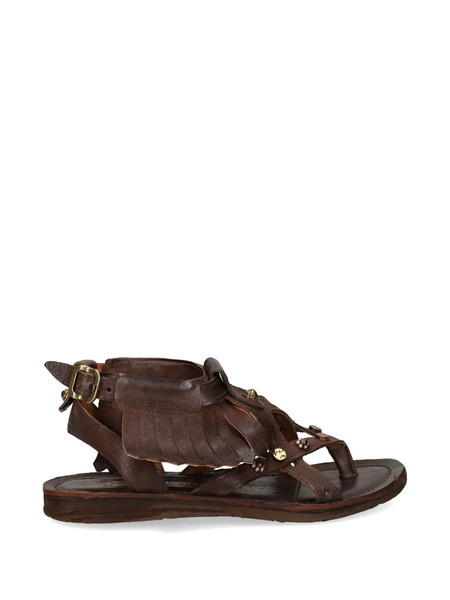  A.s.98 Fringed Sandals - Brown 