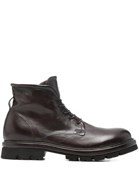 A.s.98 Lace-up Leather Boots - Brown 