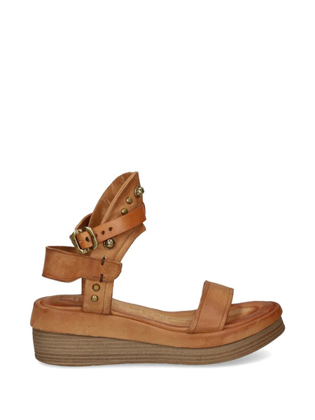  A.s.98 Studded-detail Sandals - Brown 