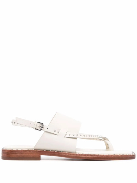  Ash Medina Leather Sandals - White 