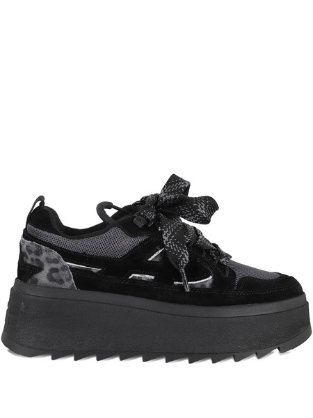  Ash Platform Movie Sneakers - Black 