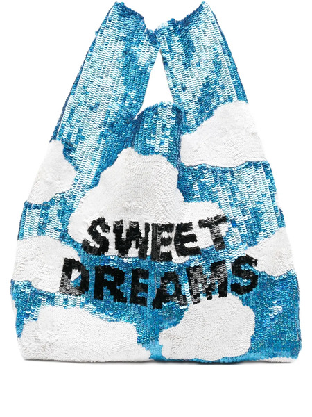  Ashish Sequin-embellished Tote Bag - Blue 