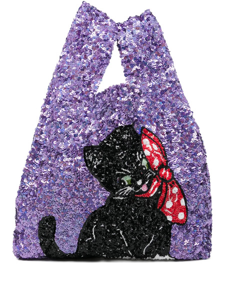  Ashish Sequin-embellished Tote Bag - Purple 