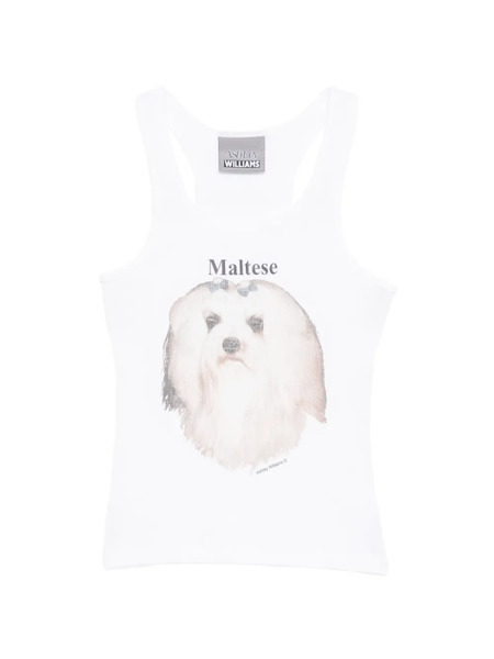  Ashley Williams Maltese Vest - White 