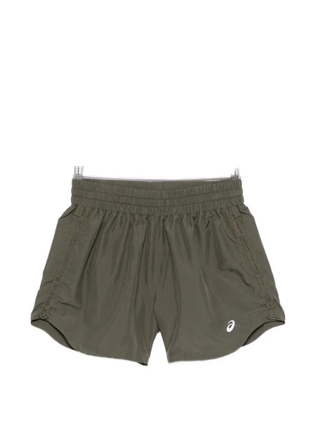  Asics Elasticated Running Shorts - Green 