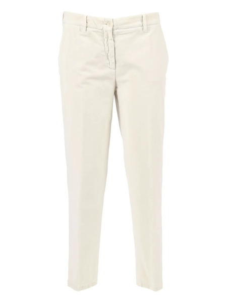  Aspesi Button-fastening Cotton Trousers - Neutrals 