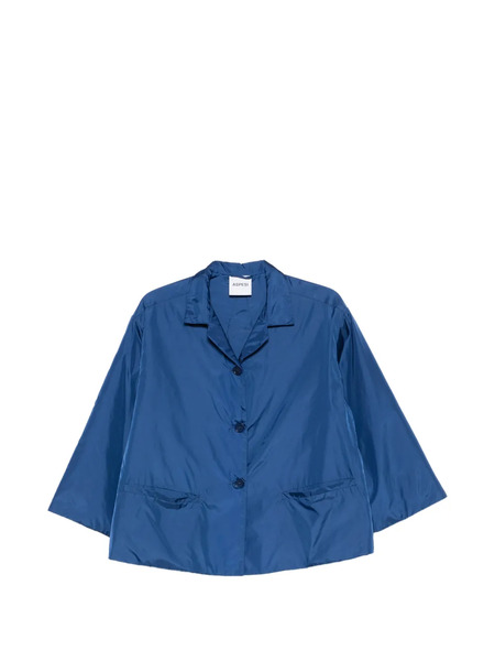  Aspesi Button-fastening Front-pocket Jacket - Blue 