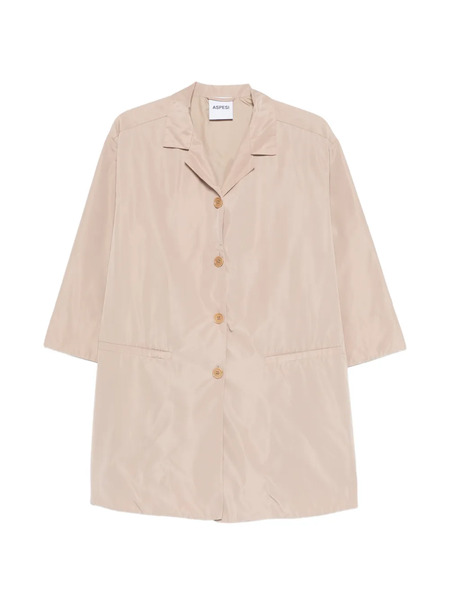  Aspesi Button Front Coat - Neutrals 