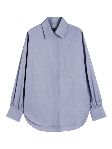  Aspesi Chest-pocket Long-sleeve Shirt - Blue 