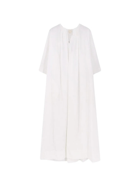  Aspesi Cotton Long Dress - White 