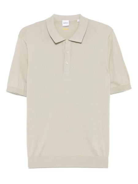  Aspesi Cotton Polo Shirt - Green 