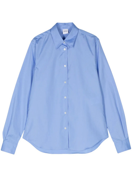  Aspesi Cotton Poplin Shirt - Blue 