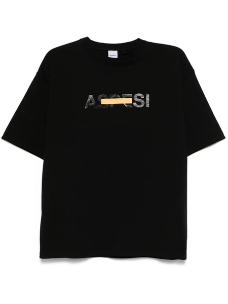  Aspesi Cotton T-shirt - Black 