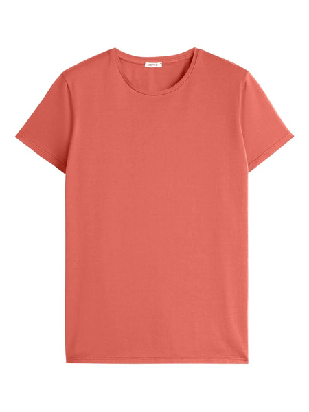  Aspesi Crew-neck Cotton T-shirt - Orange 
