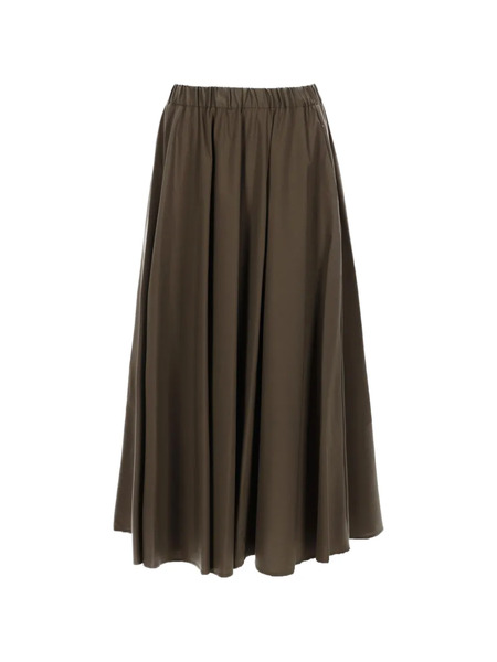  Aspesi Elasticated Midi Skirt - Brown 