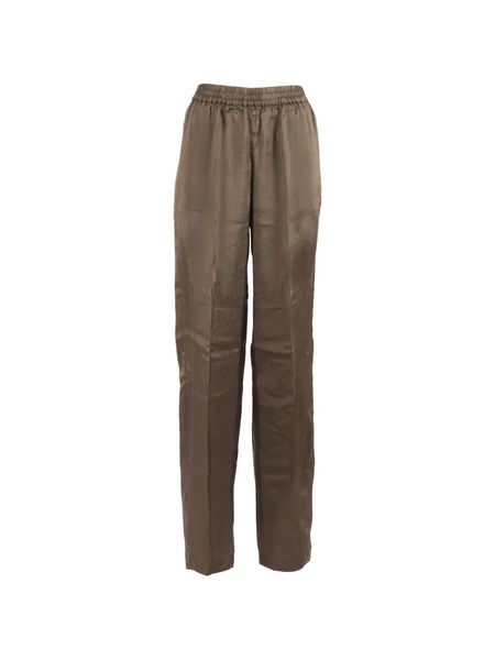  Aspesi Elasticated Trousers - Brown 