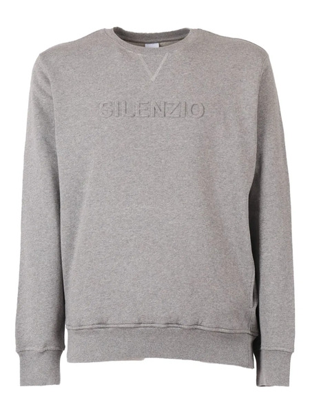  Aspesi Embossed-detail Sweatshirt - Grey 