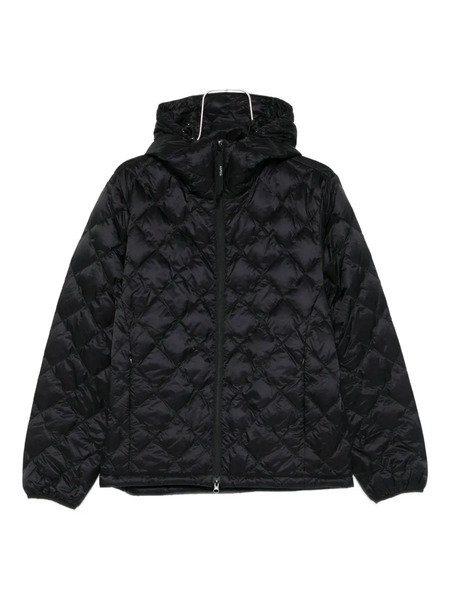 Aspesi Hooded Quilted Jacket - Black 