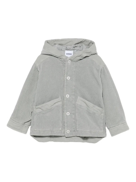  Aspesi Kids Corduroy Jacket - Grey 