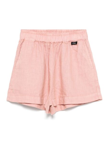  Aspesi Kids Linen Shorts - Pink 