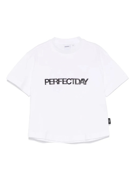  Aspesi Kids Perfect Day T-shirt - White 