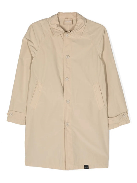  Aspesi Kids Two-pocket Trench Coat - Neutrals 