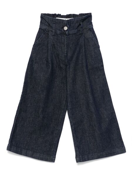  Aspesi Kids Wide-leg Jeans - Blue 