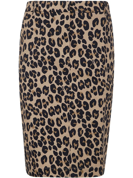  Aspesi Leopard-print Skirt - Neutrals 