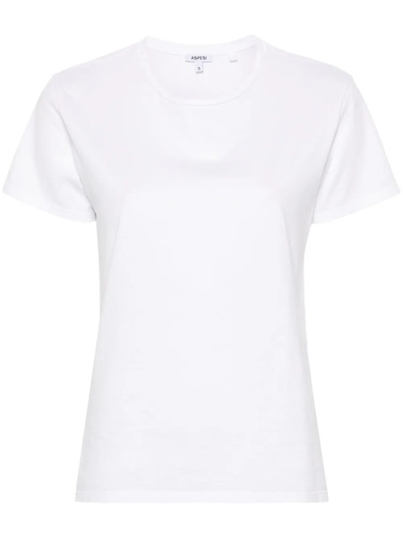  Aspesi Mélange Cotton T-shirt - White 