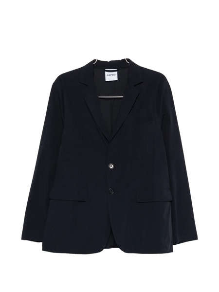  Aspesi Notched-lapel Blazer - Blue 