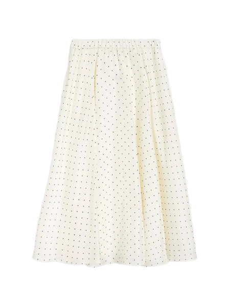  Aspesi Polka-dot Skirt - Neutrals 